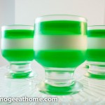 Lime Jelly and Coconut Panna Cotta