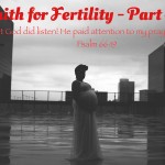 Faith For Fertility – Part 4 (Conclusion)